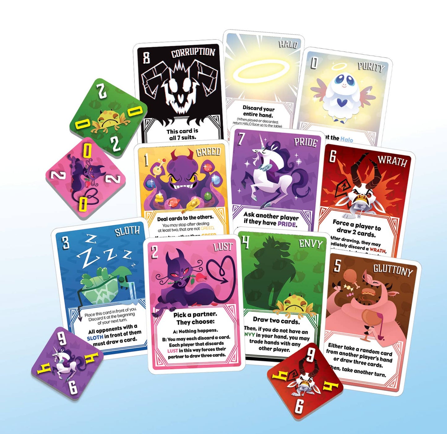 The Deadlies: Dastardly "Gotcha" Card Game