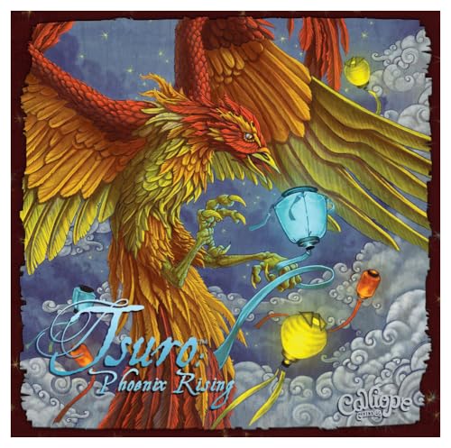 Tsuro Phoenix Rising - Family Board Game for 2-8 Players