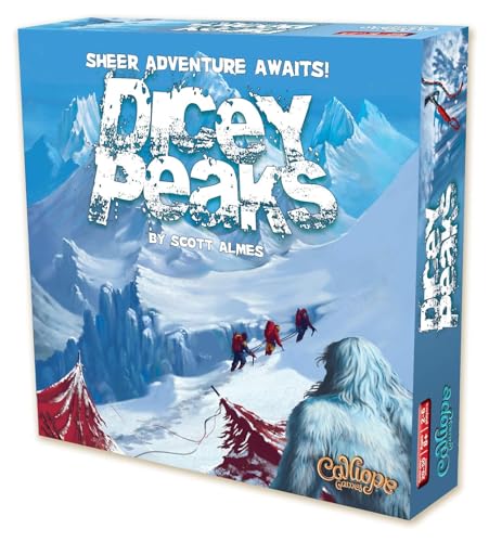 Calliope Games Dicey Peaks Board Game for 2-6 Players, Ages 8+