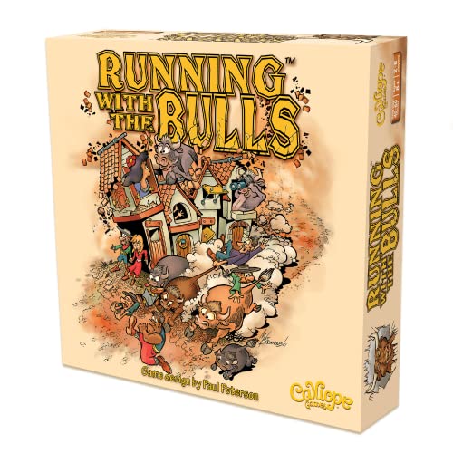 Calliope Games Running with the Bulls Dice and Board Game