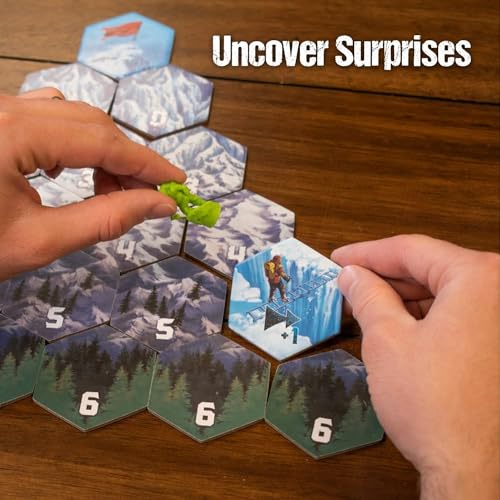 Calliope Games Dicey Peaks Board Game for 2-6 Players, Ages 8+