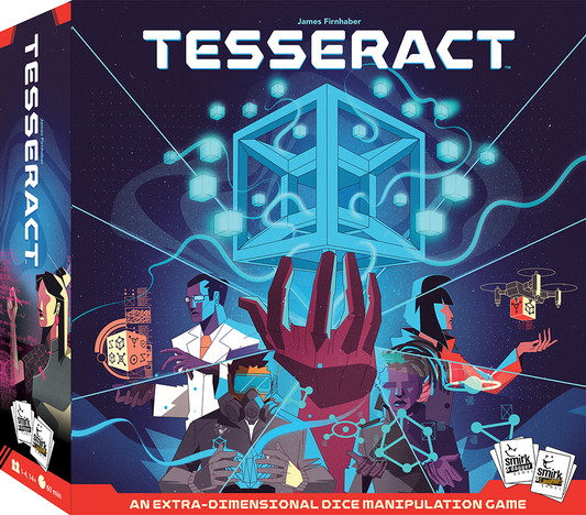 TESSERACT: Cooperative Strategy Board Game with 64 Dice